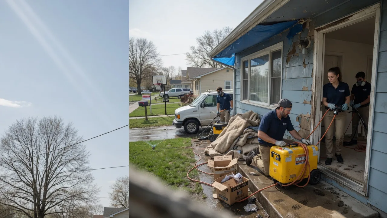Basement Flood Cleanup in Cedarville, WV near me